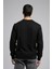 Desavvı Erkek O Yaka Sweatshirt Siyah 3
