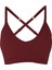 Bordo Light Invisible V Kesim Dikişsiz Sütyen 4