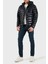 Kapitoneli Regular Fit Kapüşonlu Su Itici Parlak Şişme Mont Erkek Mont 50548790 402 2