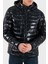 Kapitoneli Regular Fit Kapüşonlu Su Itici Parlak Şişme Mont Erkek Mont 50548790 402 5