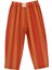 Barrel Kesim Kiremit Turuncu Çizgili Lastikli Çocuk Pantolon 6