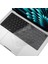 MacBook Air 13/15 Inç M4 Çip A3240 A3241 Için Klavye Kapağı Cilt Dokunmatik Kimlik Tpu Koruyucu Aksesuarlar Ingiltere/ab Düzeni (Mat Tpu) 1