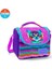 Kids Mor Pembe Kedi Desenli Thermo Beslenme Çantası Ilköğretim Beslenme Çantası 1