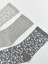 Lcw Dream Gri Desenli Kadın Soket Çorap 5'li 2