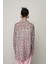 Kadın Çiçek Desenli Oversize Kesim Gömlek 5