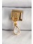 bulurum 316l çelik gold renk sallantı damla zirkon taşlı nomination charm 1
