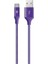 Alumicable Type-C 120CM Şarj Kablosu - Mor (2DK18MR) 1