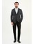 Düz Slim Fit Torba Cepli Mendil Detaylı Yün Erkek Ceket 44316 2