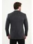 Düz Slim Fit Torba Cepli Mendil Detaylı Yün Erkek Ceket 44316 4