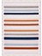 Iscar Çizgili Multi Polyester Pamuk Tabanlı Makine Halısı 1