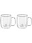 Sorrento Çift Camlı Kulplu 2'li Espresso Seti, 80 ml 1