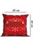6’li Yılbaşı Desenli, Dekoratif Çift Tarafı Dijital Baskı, Yastık Kılıfı, Kırlent Kılıfı, Fermuarlı 3