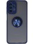 Samsung Galaxy A23 4g Kılıf Montreal Yüzüklü Silikon Kapak - Lacivert - MRS5352-5726 1