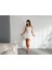 Askılı Tulum Elbise - Beyaz 1