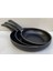 Parça Teflon Tava Sahan Seti 16/20/24 cm Yanmaz Yapışmaz Sahan Seti 2