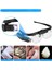 3 Lens 2 LED Işıklı Gözlük Tipi Büyüteç USB Şarjlı Büyüteç 1.5x–4.5x Profesyonel Okuma Hobi Için 2