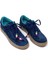 Lacivert Süet Hakiki Deri Bağcıklı Kadın Günlük Sneaker 5
