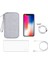 BUBM CDB-MYB Telefon Powerbank Taşıma Çantası Taşınabilir Veri Kablosu Fermuarlı Saklama Çantası, S Beden - Gri (Yurt Dışından) 5