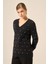 Kadın Inci Detaylı Kazak Siyah 25057 2