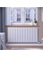 Elektrikli Radyatör Sirius 60 cm x 120 cm Dekoratif Alüminyum Beyaz 220 V - 830 Watt 5