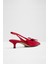 Azizza Ayakkabı Orta Boy Topuklu - Kırmızı 2