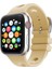 Apple Watch Seri 10-11 (46MM) Kordon 2/3/4/5/6/se/7/8/9 (44-45-49MM) Delikli Tasarım KD-147 Silikon Kordon 1