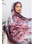 Floral Suluboya Desenli Dijital Soft Şal 4