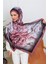 Floral Suluboya Desenli Dijital Soft Şal 5