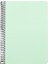 Infinity Pastel Serisi, A4, 7 Konulu (5 Kareli, 2 Çizgili) 210 Yaprak Pp Kapaklı Spiralli Defter, Yeşil 2