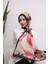 Watercolor Floral Desenli Dijital Soft Şal 1