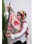 Watercolor Floral Desenli Dijital Soft Şal 5