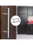 Adet Pürüzsüz 128 mm Inox Metal Dolap Dolabı Mobilya Mutfak Çekmece Kapak Kulbu Kulpu Kulpları 5