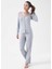 Kadın Dantelli Pijama Takım - 10006 4