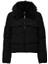 15322000 Onlmaggı Fur Puffer Black Kadın Mont 1