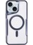 iPhone 15 Kılıf Boyi Magsafe Silikon Kapak - Lacivert (K95) 1