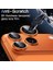 17 Pro ve Pro Max Uyumlu Safir Lens Koruyucu – Ultra Dayanıklı Safir Cam, Kamera Koruma, Darbe Dayanıklı Çizilmez ve Hd Görüntü (Kozmik Turuncu) 3
