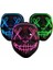 bulurum ışıklı led maske parti eğlence maskesi hallowen neon maske 3