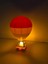 LED Işıklı Balon Dekoru Masa Lambası Gece Lambası 16CM 3