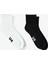 Unıted4 Unisex Siyah/beyaz 2'li Çorap 1