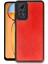 Xiaomi Redmi Note 12 Pro 4g Kılıf Aras Deri Kapak - Kırmızı (K95) 1