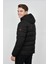 Erkek Kapüşonlu Iç Kürklü Spor Mont 99526 BGL-ST04171 3