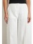 Geniş Paça Palazzo Pantolon Ekru 4