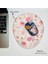 Çiçek Desenli Bilek Destekli Mouse Pad, Kaymaz Taban, Ev Ofis ve Oyun Için Rahat ve Yumuşak Mousepad 1