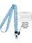 Mavi Şırınga Stetoskop Kart Askısı Yaka Kartı Boyun Askı Ipi Telefon Askısı Yatay Dikey Kart Koruyucu 1