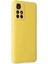 Xiaomi Redmi Note 11T Kılıf Nano Içi Kadife Silikon - Sarı (K95) 2