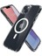 iPhone 14 / 13 ile Uyumlu Kılıf Crystal Hybrid Magfit Magsafe Özellikli White - ACS04682 2