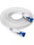 – Lan Kablosu Düz, Kırılmaz Yapı – 2m (Cat7 Kablo, 10 Gbit/s, Özellikle Esnek ve Kurulum Kablosu Olarak Uygun, Maksimum Fiber Optik Hız, RJ45, Beyaz) 1