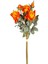 Yapay Çiçek Şakayık Demet Turuncu 60 Cm. 1