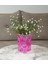Dahil, Dahil, Çiçek,beyaz Yapay Çiçek, Dekoratif Pembe 7X7X17CM 1