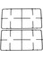 Kumtel & Luxell Ocak Izgarası 2 Adet - 45 x 22.5 cm 1